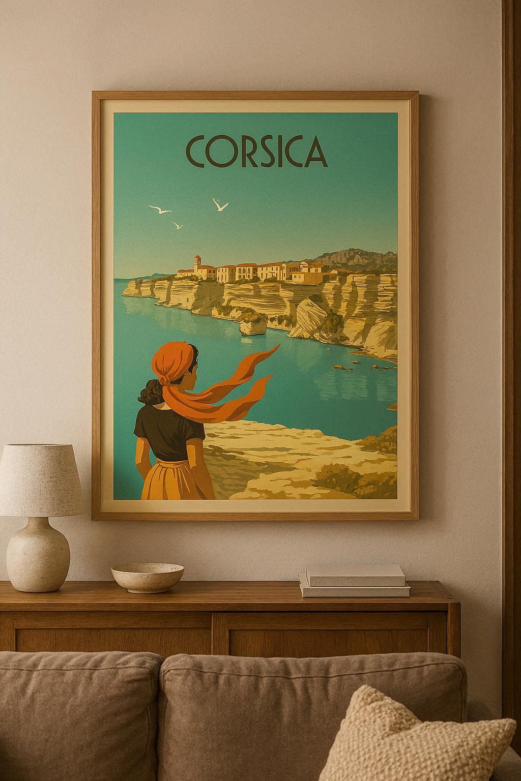 Affiche Bonifacio – Corsica