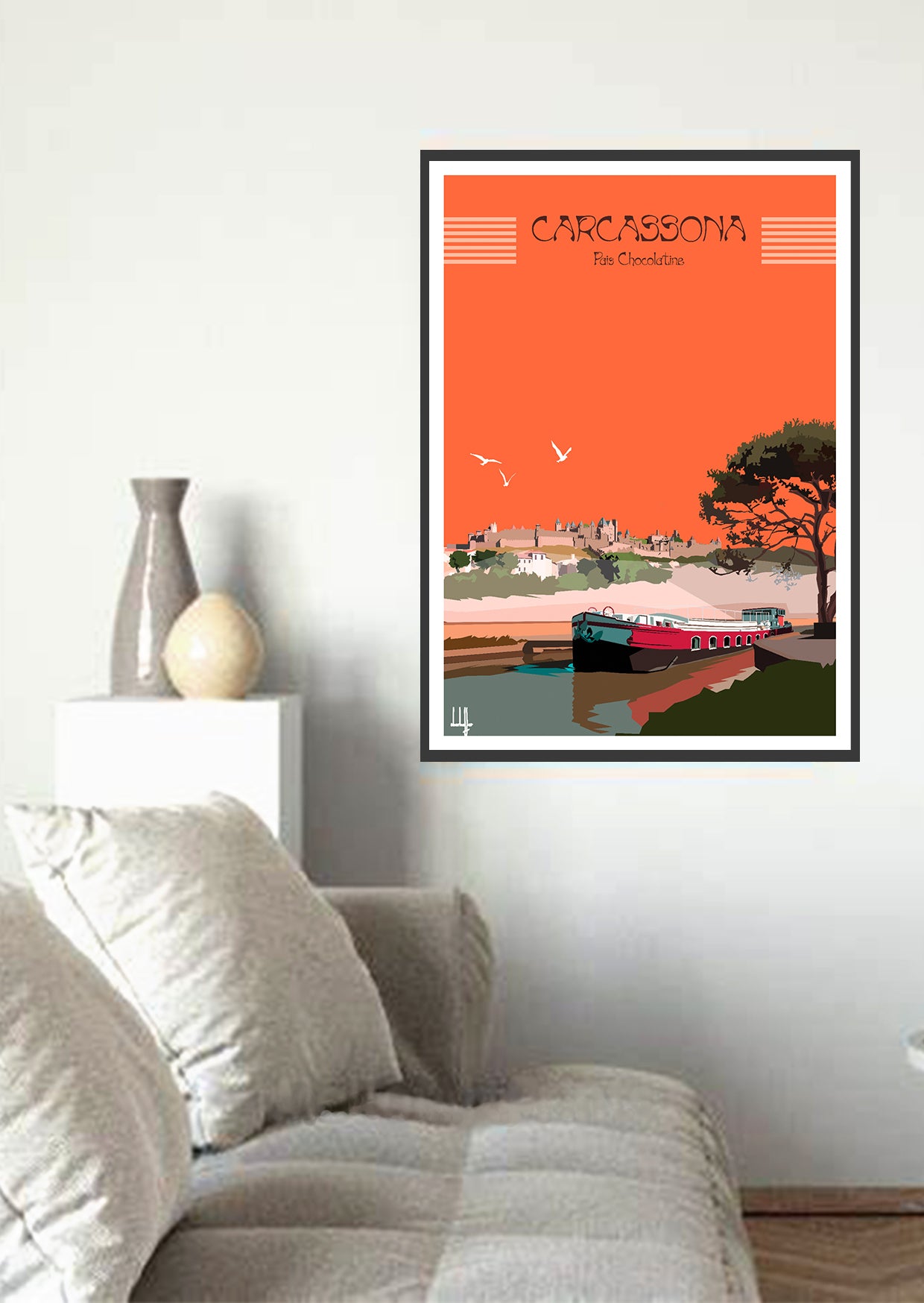 Carcassonne et son Canal – Une Invitation au Rêve Médiéval