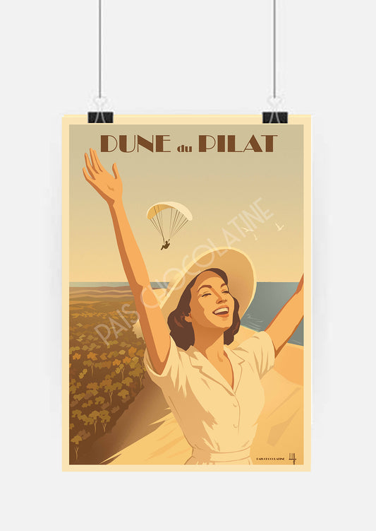Affiche Dune du Pilat – Bassin d’Arcachon