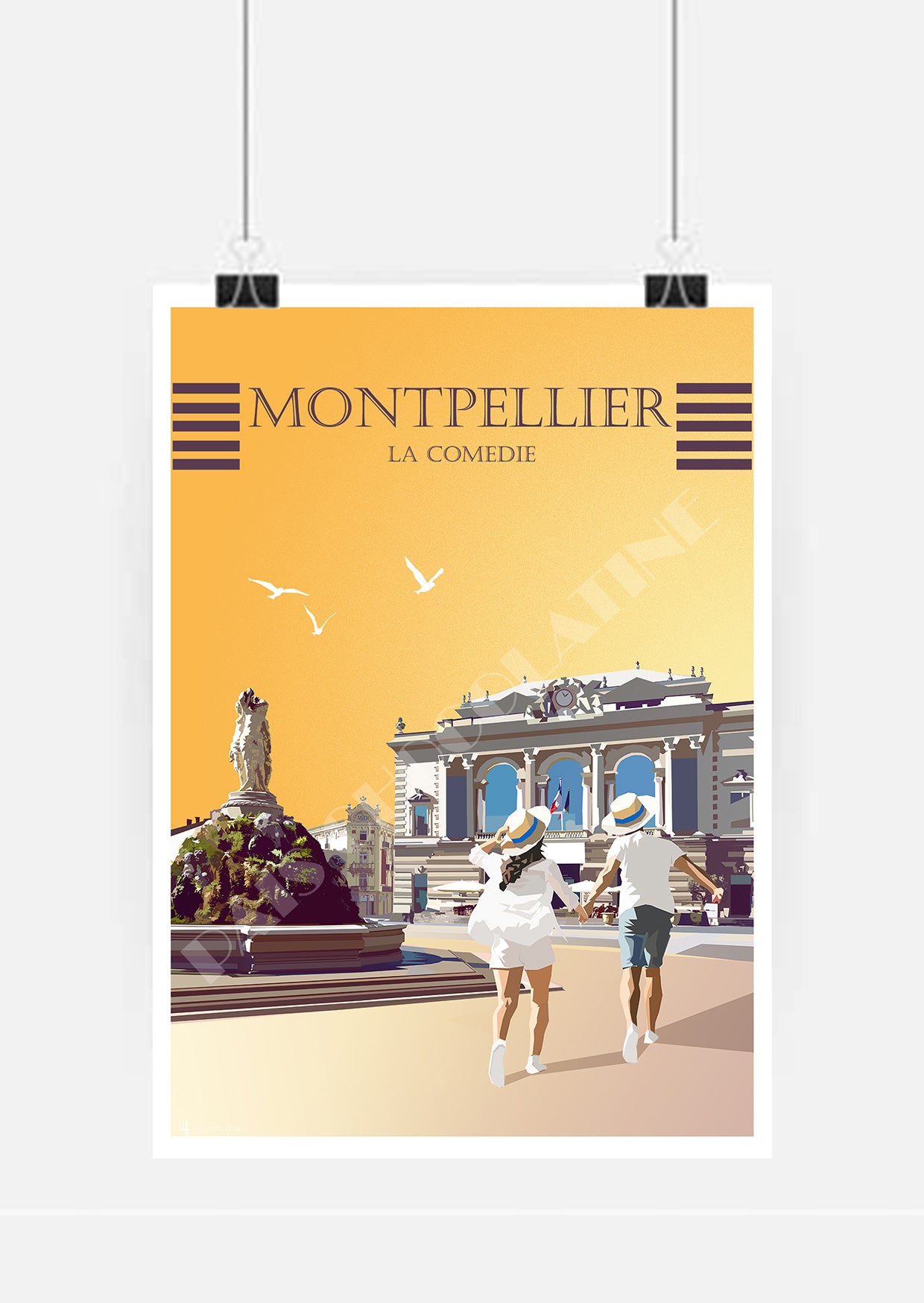 Montpellier – Place de la Comédie