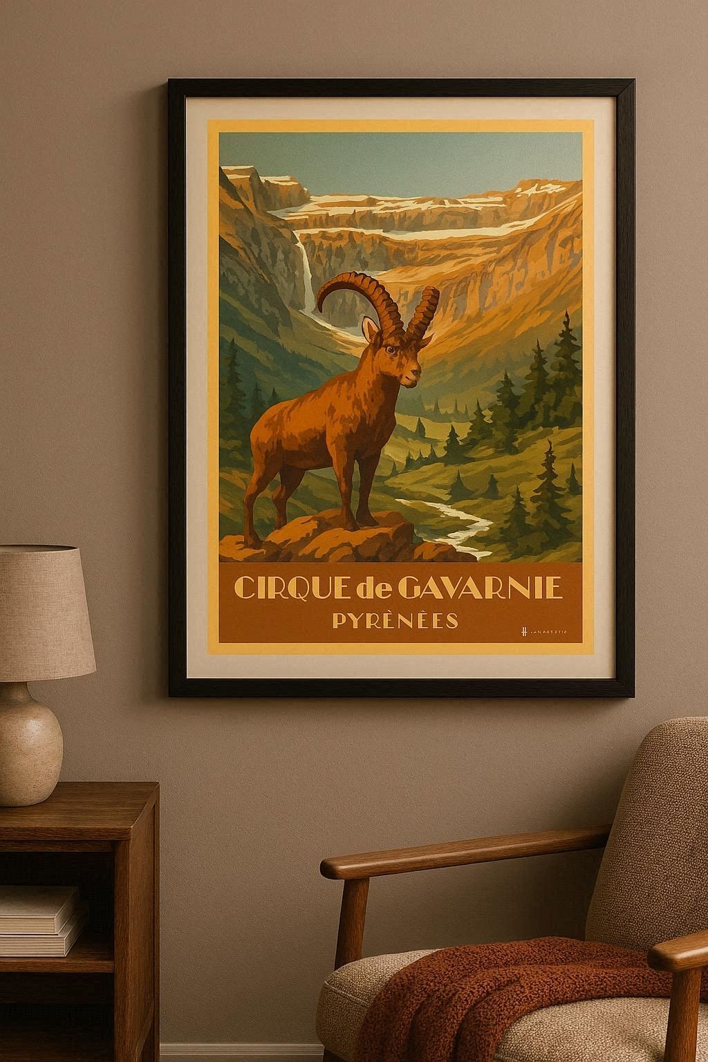 Affiche Cirque de Gavarnie – Pyrénées