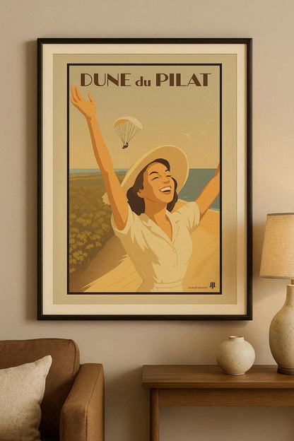 Affiche Dune du Pilat – Bassin d’Arcachon